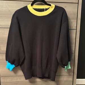 NWT Colorful Crew Neck Sweater from Amy Barton Cotney/Tik Tok
